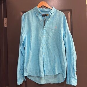 Polo by Ralph Lauren Blue Casual Button Down Shirt